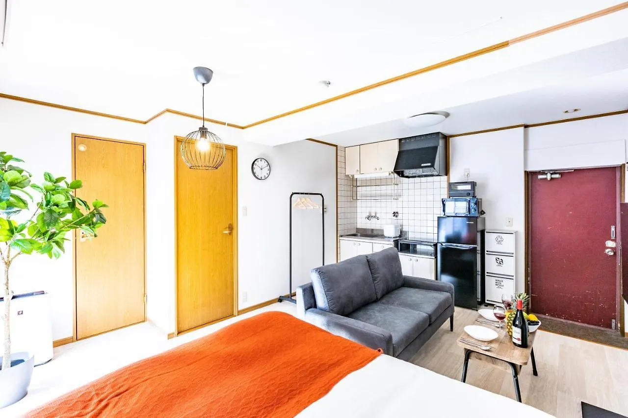 Ferienwohnung アリタハイツ難波503 Ōsaka Apartment